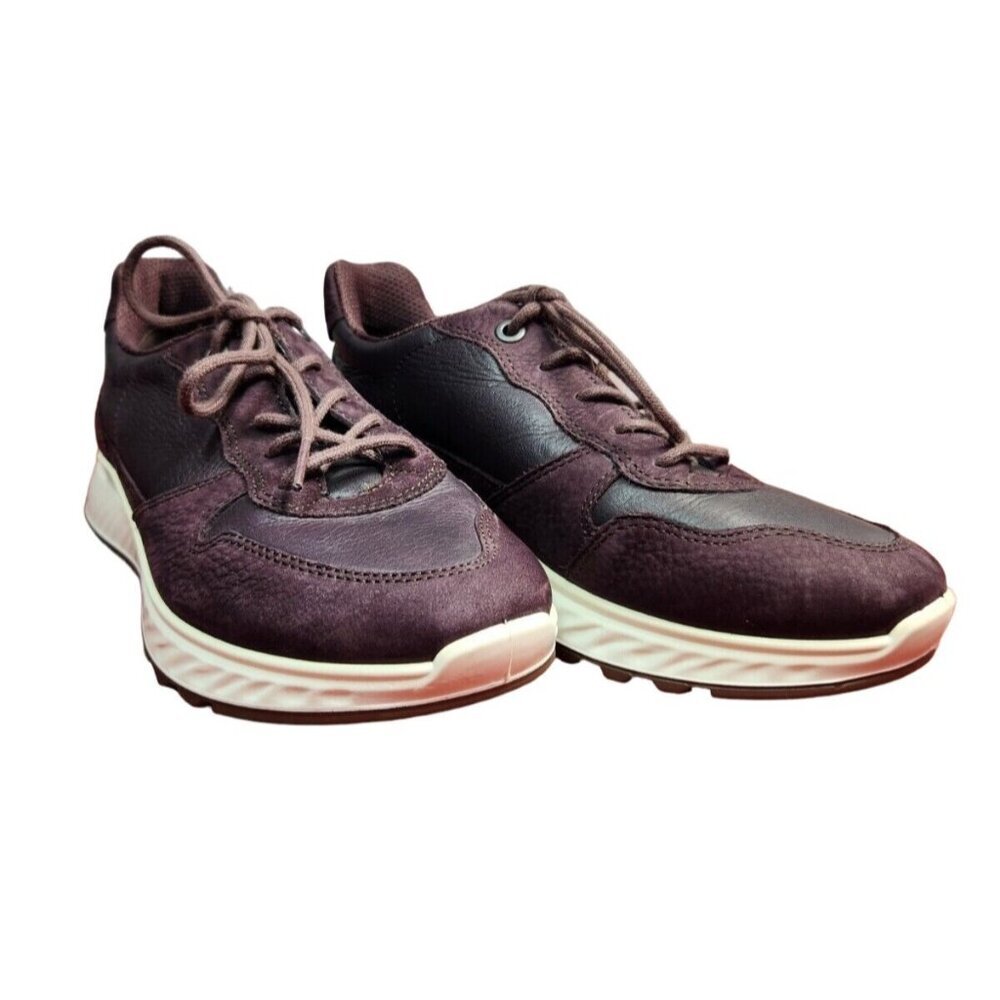 Ecco ST1 Womens Size 36 US 5 Brown comfort Casual Sneakers Shoes 328